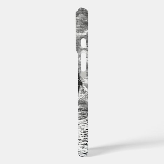 ヴィンテージマッコウクジラの漂白、海洋生物 Case-Mate iPhoneケース (裏面 / 左)