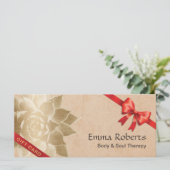 ヴィンテージマッサージセラピーロータスギフト券 (スタンド正面)