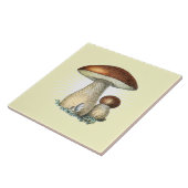 ヴィンテージマッシュルームアートセラミックタイル タイル (側面)