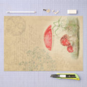 ヴィンテージマッシュルームデクページ紙マールホール 薄葉紙 (クラフト)