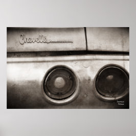 ヴィンテージマッスルカーのポスター ポスター