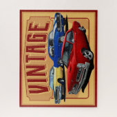 ヴィンテージマッスルカー ジグソーパズル (縦)