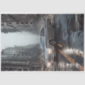 ヴィンテージマッスルカー – Impala – アポカリプティックシティ 薄葉紙 (正面)