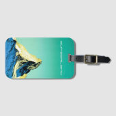 ヴィンテージマッターホルンスイストラベル ラゲッジタグ (正面横)