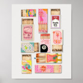 ヴィンテージマッチボックス ポスター (正面)