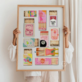 ヴィンテージマッチボックス ポスター