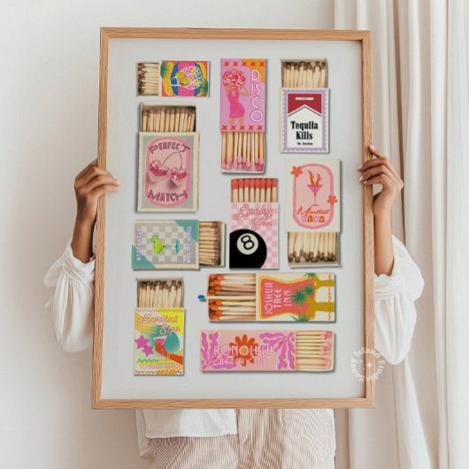 ヴィンテージマッチボックス ポスター