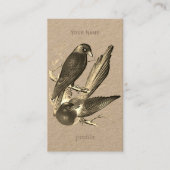 ヴィンテージマッピーとジャックdaw - sepia 名刺 (正面)