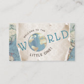 ヴィンテージマップおむつくじチケット エンクロージャーカード (裏面)