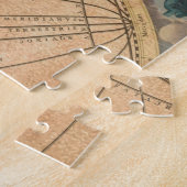 ヴィンテージマップアンティークデコペ航海のージ ジグソーパズル (側面)