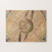 ヴィンテージマップアンティークデコペ航海のージ ジグソーパズル (横)