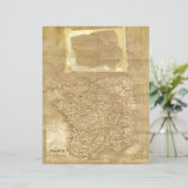 ヴィンテージマップスクラップブック紙 (スタンド正面)