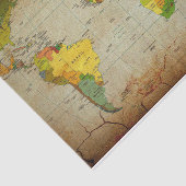 ヴィンテージマップティッシュペーパー 薄葉紙 (詳細)