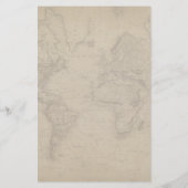 ヴィンテージマップブライダルシャワーアドバイス (裏面)