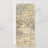 ヴィンテージマップメニュー 招待状 (裏面)