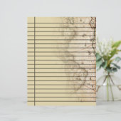 ヴィンテージマップラインスクラップブック紙 (スタンド正面)