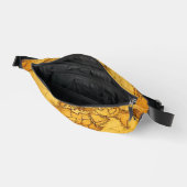 ヴィンテージマップレザールックファニーパック ファニーパック (見開き)