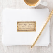 ヴィンテージマップ住所/出荷/帳簿ラベル ラベル (インサイチュ)