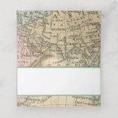 ヴィンテージマップ座席表 プレイスカード (内部開封)