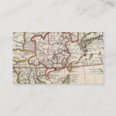 ヴィンテージマップ気球ベビーシャワーおむつラッフル エンクロージャーカード (裏面)