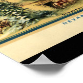 ヴィンテージマップ表現 ポスター (角)