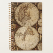 ヴィンテージマップ プランナー手帳 (正面)