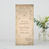 ヴィンテージマップ(旧結婚式 プログラム) プログラム (スタンド正面)
