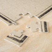 ヴィンテージマップ(1755) ジグソーパズル (側面)