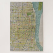 ヴィンテージマップ（1912年） ジグソーパズル (縦)