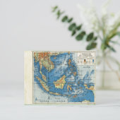 ヴィンテージマップ， 1920, Indochine et Insullinde ポストカード (スタンド正面)