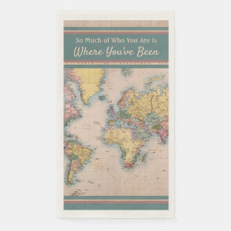 ヴィンテージマップWorld Atlas Travel Lover's