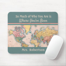 ヴィンテージマップWorld Atlas Travel Lover's