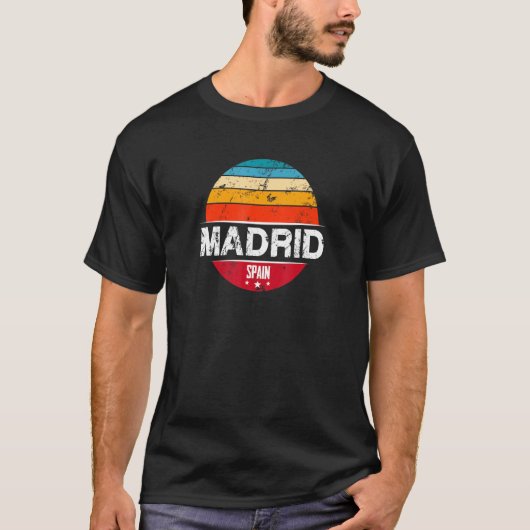 ヴィンテージマドリッドスペイン土産 Tシャツ (正面)