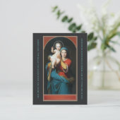 ヴィンテージマドンナとキリストの子 シーズンポストカード (スタンド正面)