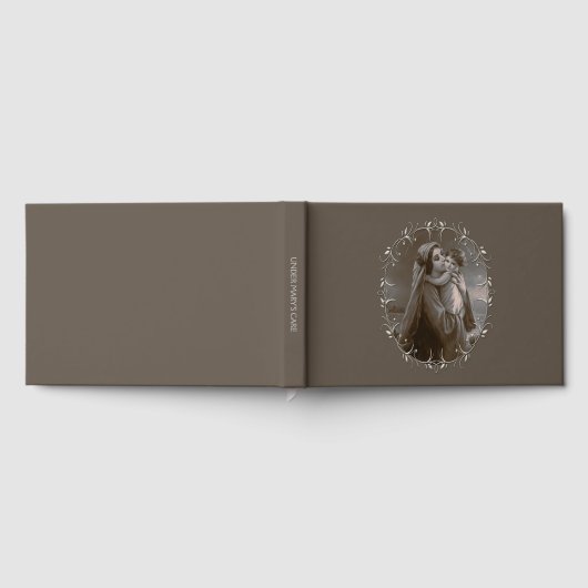 ヴィンテージマドンナとシルバーフレームの子 ゲストブック (全面)