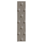 ヴィンテージマドンナとシルバーフレームの子 ショートテーブルランナー (正面)