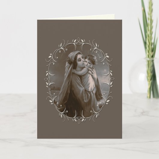 ヴィンテージマドンナとシルバーフレームの子 シーズンカード (正面)