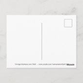 ヴィンテージマドンナと子供のクリスマスポストカード ポストカード (裏面)