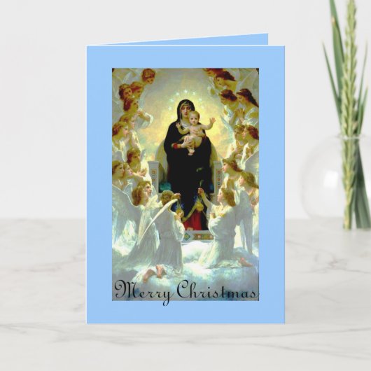 ヴィンテージマドンナクリスマスカード シーズンカード (正面)