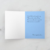 ヴィンテージマドンナクリスマスカード シーズンカード (内部)