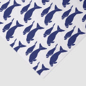 ヴィンテージマナットシルエットスケッチブルー 薄葉紙 (詳細)