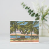 ヴィンテージマナティリバーブラデトンフロリダ ポストカード (スタンド正面)