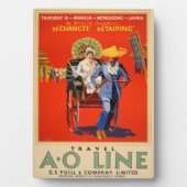 ヴィンテージマニラ香港日本オーストラリア旅行 フォトプラーク (正面)