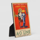 ヴィンテージマニラ香港日本オーストラリア旅行 フォトプラーク (側面)