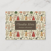 ヴィンテージマネキンパターン 名刺 (正面)