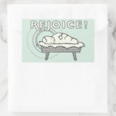 ヴィンテージマネジャーのシール 長方形シール (バッグ)