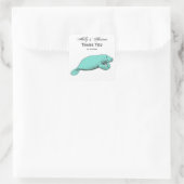 ヴィンテージマネージスケッチアクア スクエアシール (バッグ)