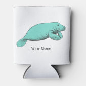 ヴィンテージマネージスケッチアクア 缶クーラー (正面)