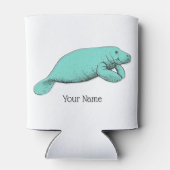 ヴィンテージマネージスケッチアクア 缶クーラー (裏面)