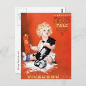 ヴィンテージマビス集計パウダー広告 ポストカード (正面/裏面)